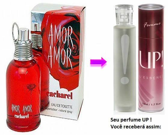 Perfume Feminino 50 ml - UP! 06 - Amor Amor